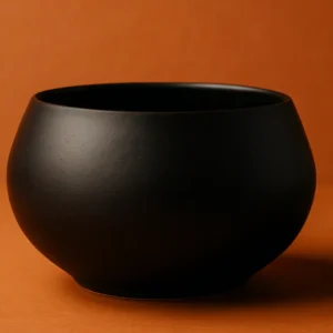 Matte Black Candle Jar – Minimal Round Jar for Candle Making & Return Gift Favors