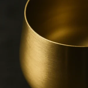 Brushed Gold Candle Jar – Premium Jar for Candle Making & Return Gift