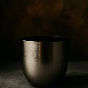 Modern Matte Metal Jar – Multipurpose Candle Holder & Home Decor by Loom2Light