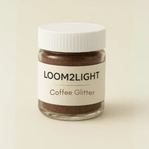 Coffee Glitter Candle 15gm