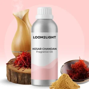 Kesar Chandan Fragrance Oil – Luxurious Saffron & Sandal Blend