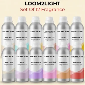 Premium Candle Fragrance Oil Collection – 12 Exquisite Scents (10ml Each)