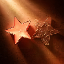 Star Tealight Container