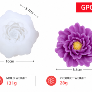 Christmas Pine Cone Silicone Mold for resin candle soap making DIY festive craft mold