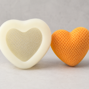 2 inch woven heart